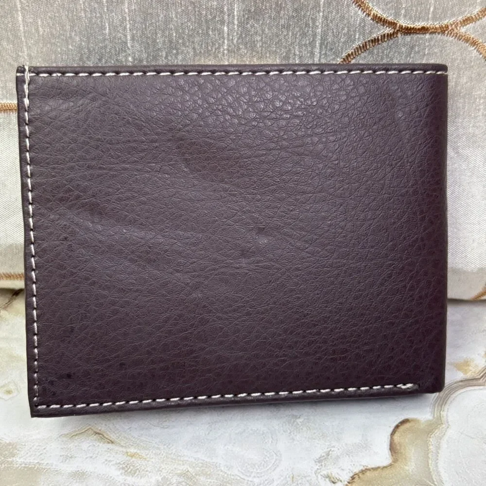 NWT - Brown Bi-Fold Wallet by LL Leather